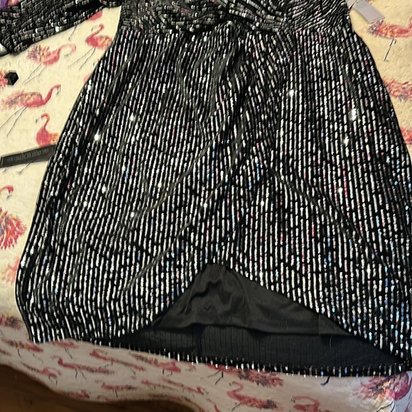Lane Bryant Sequined Party Dress Size 18 - Picture 2 of 8
